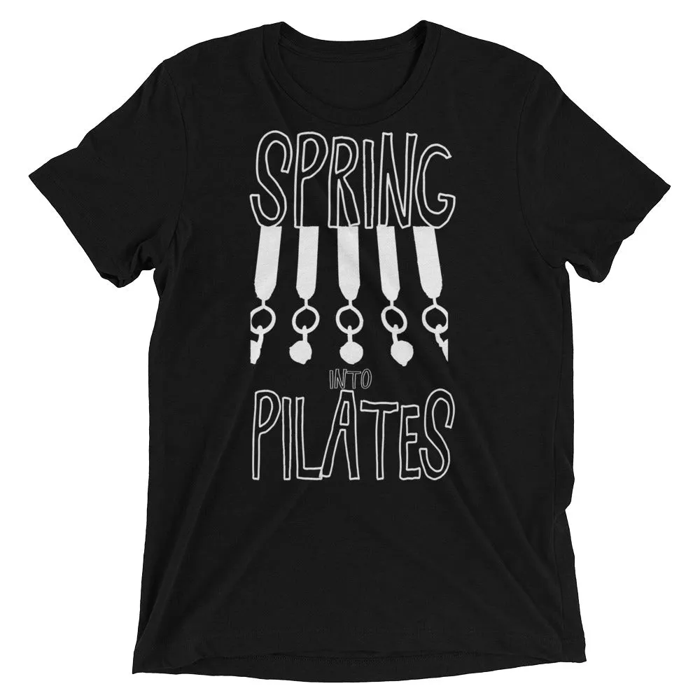 Spring Into Pilates Unisex Short sleeve t-shirt