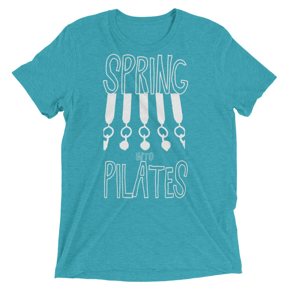 Spring Into Pilates Unisex Short sleeve t-shirt