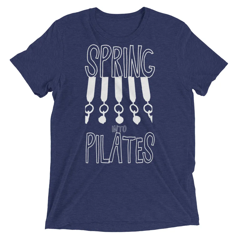 Spring Into Pilates Unisex Short sleeve t-shirt