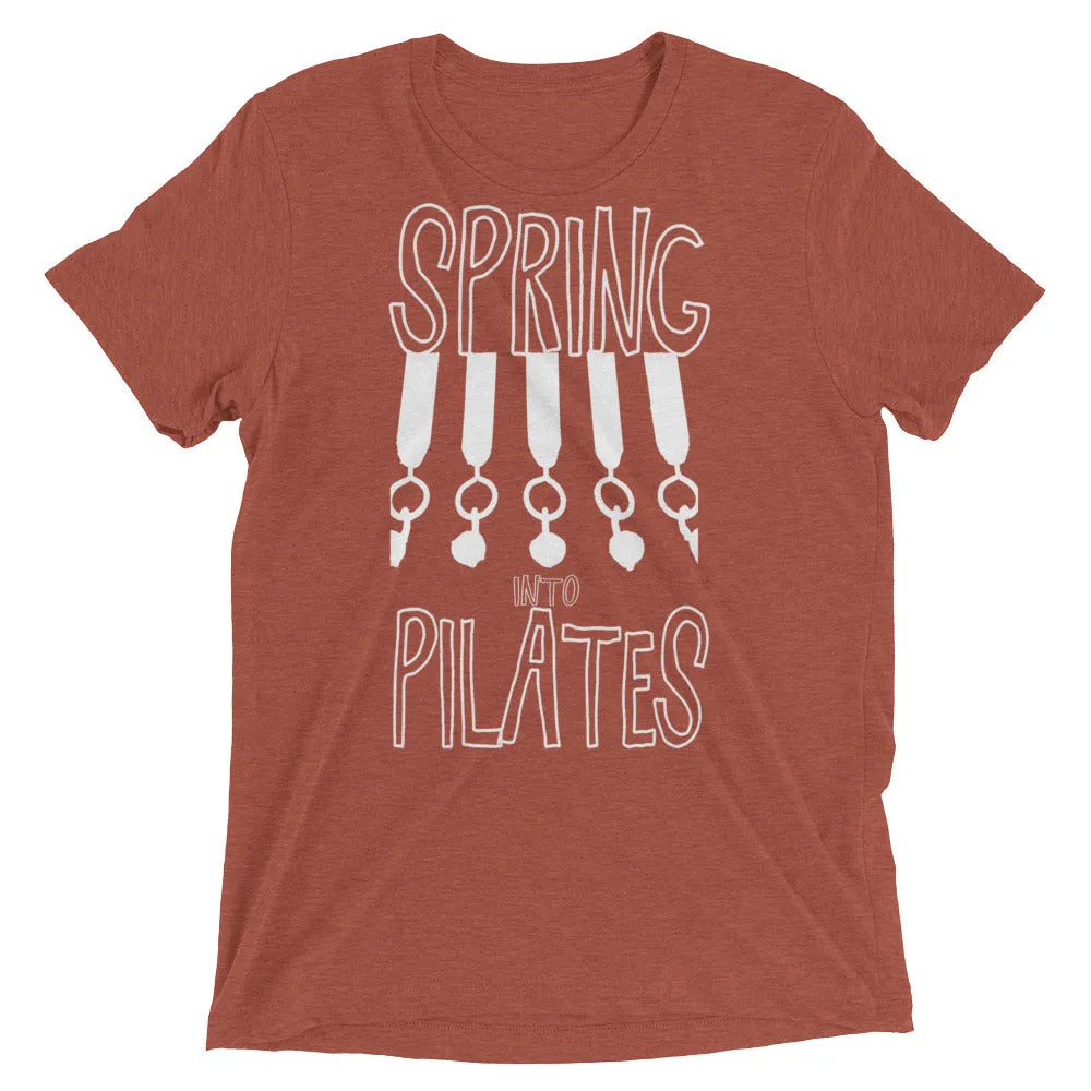 Spring Into Pilates Unisex Short sleeve t-shirt