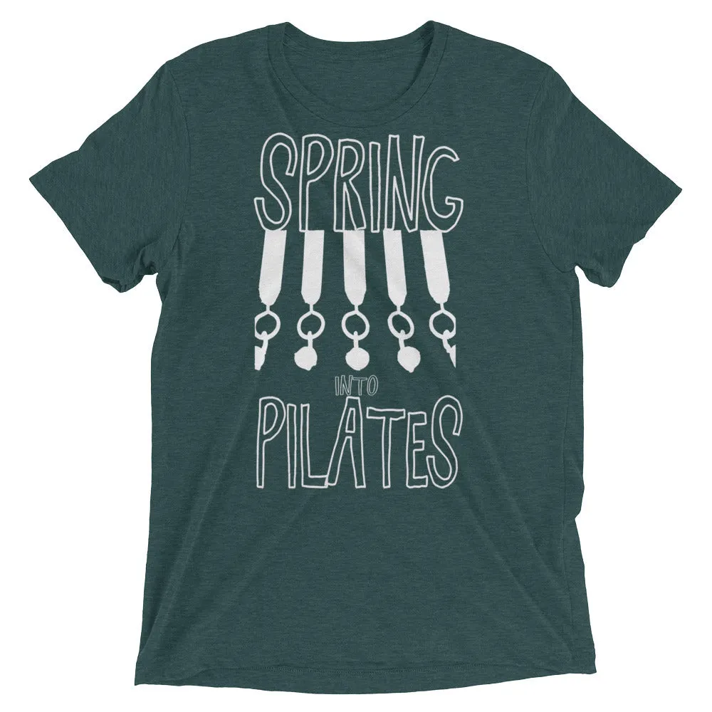 Spring Into Pilates Unisex Short sleeve t-shirt