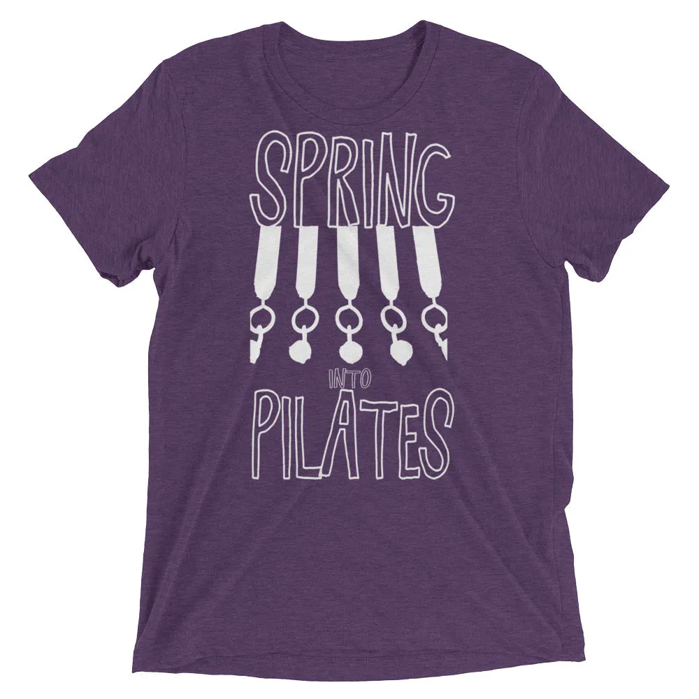 Spring Into Pilates Unisex Short sleeve t-shirt