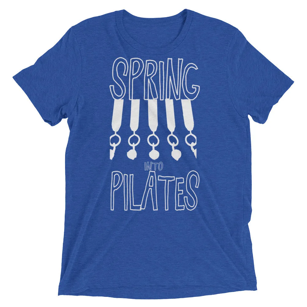 Spring Into Pilates Unisex Short sleeve t-shirt
