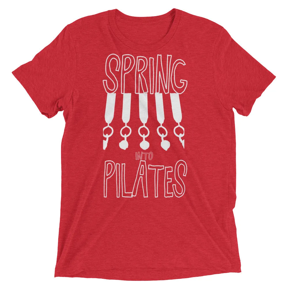 Spring Into Pilates Unisex Short sleeve t-shirt