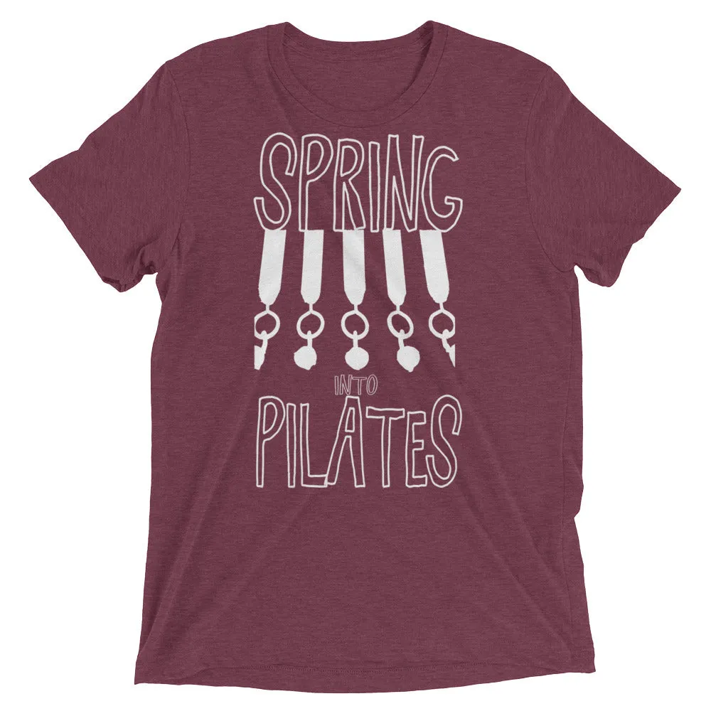 Spring Into Pilates Unisex Short sleeve t-shirt