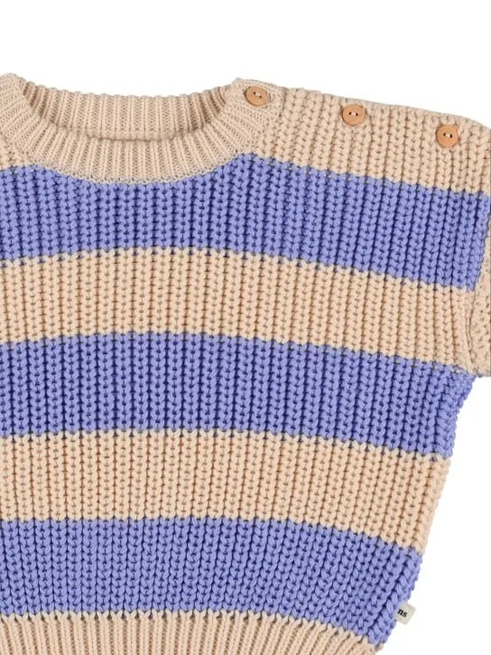The New Society   Organic cotton knit sweater 