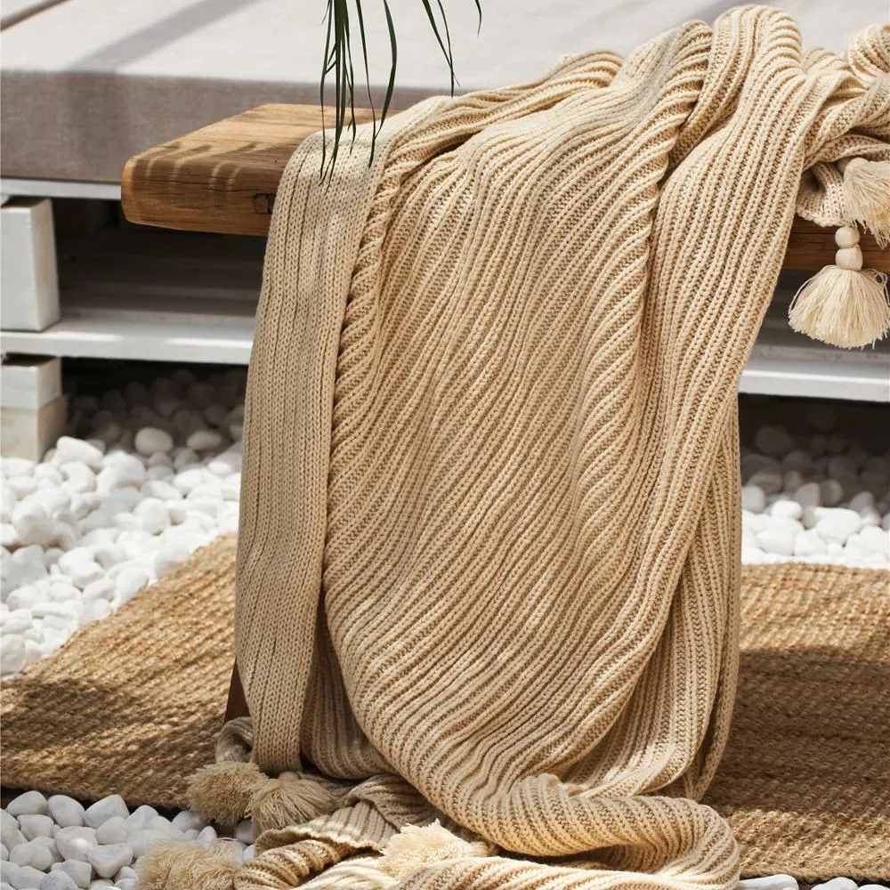 Thick Chunky Knit Blanket
