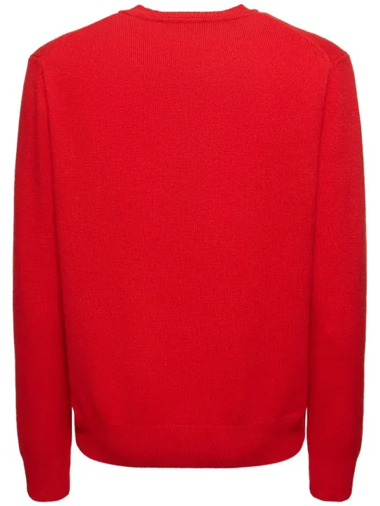 Vivienne Westwood   Logo embroidery mohair knit sweater 