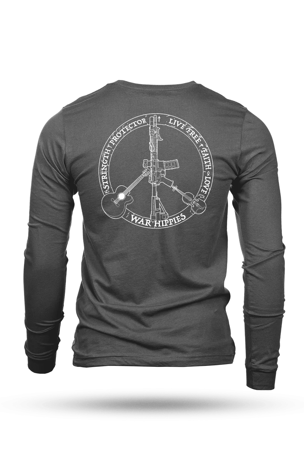 War Hippies - Logo - Long-Sleeve T-Shirt