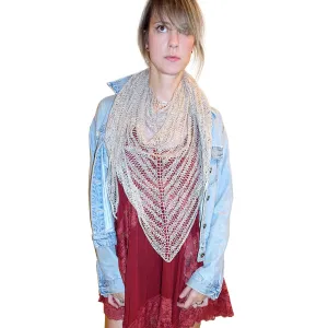 Whisper Softly Shawl {knitting pattern}