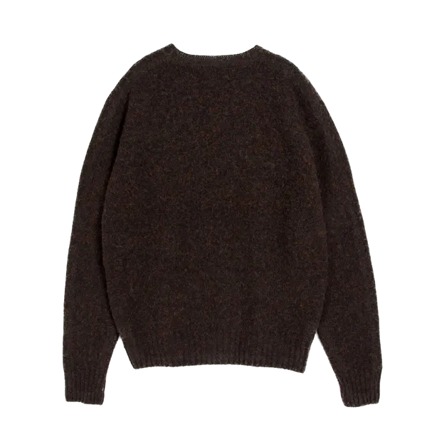 YMC Suedehead Crew Knit - Brown