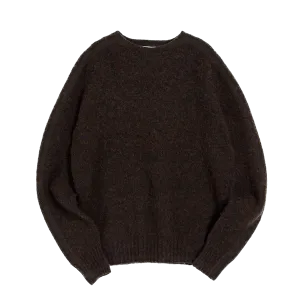 YMC Suedehead Crew Knit - Brown
