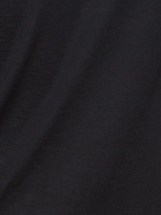 Zegna   Cashmere &amp; silk light knit sweater 